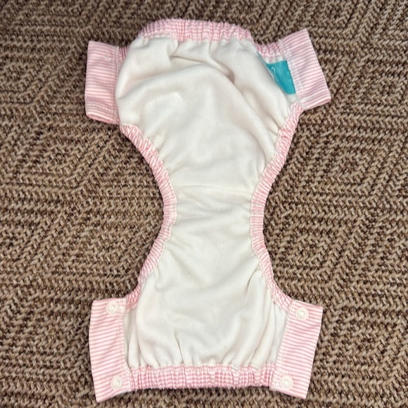 Pink Striped Kids Swim Diaper 14-20 lbs - Picture 3 of 4